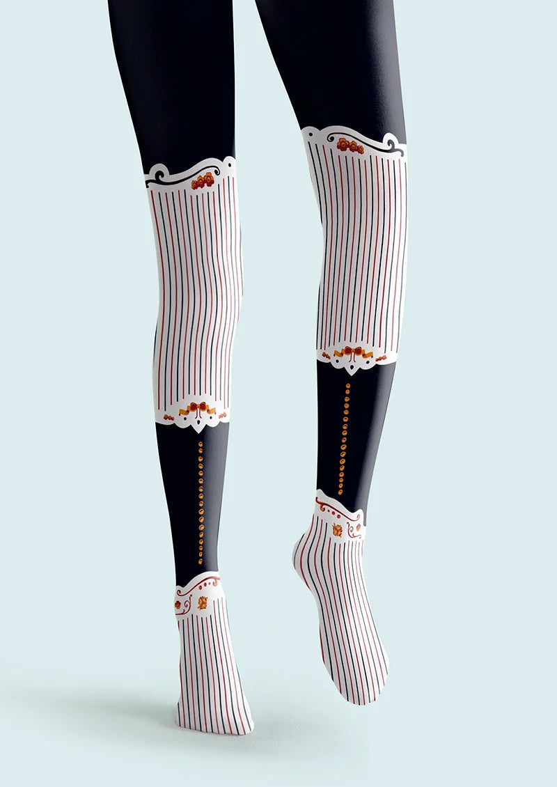 Viken Plan Lolita's Tale Tights Hosiery Pantyhose