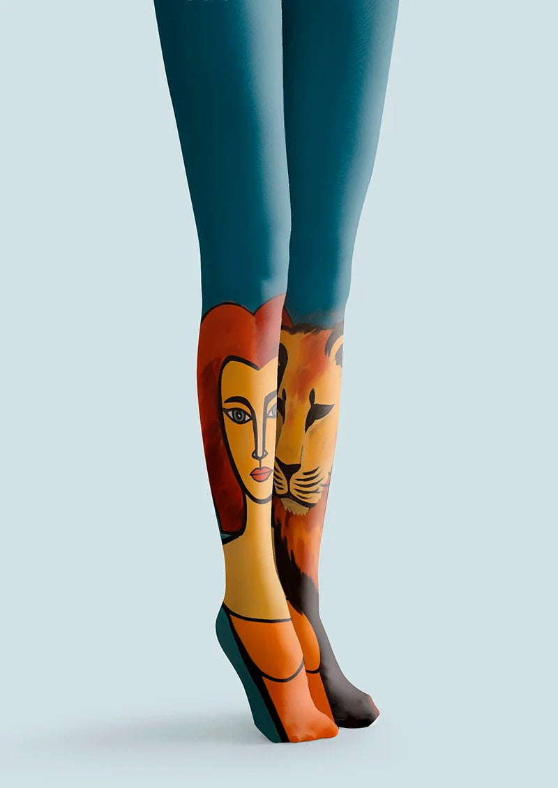 Viken Plan Lionheart Goddess Tights Hosiery Pantyhose