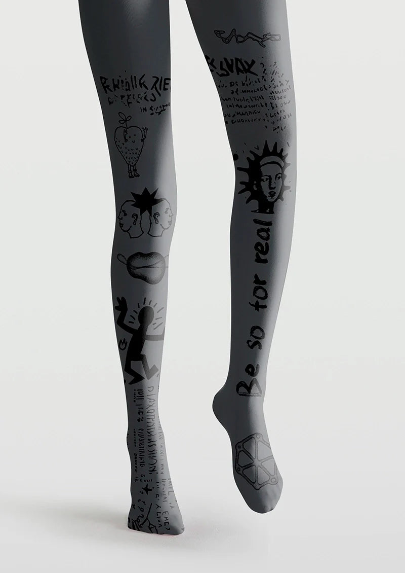 Viken Plan Violent Softness Tights Hosiery Pantyhose