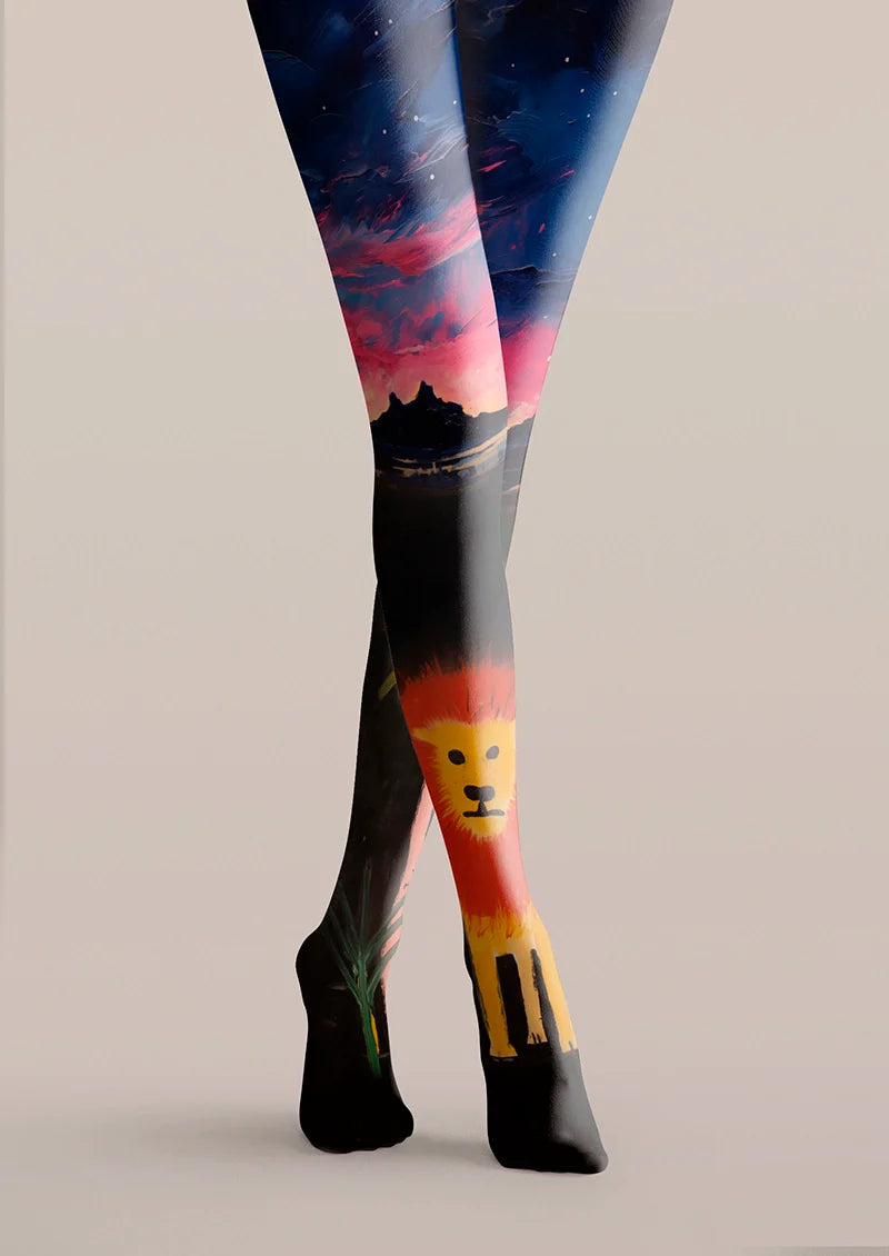 Viken Plan Leon Chronicle Tights Hosiery Pantyhose