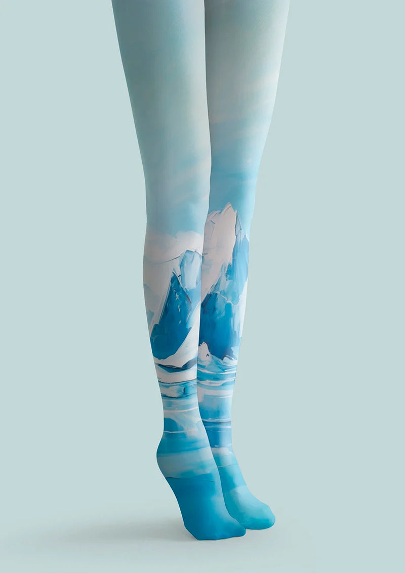 Viken Plan Snow Mountain Tights Hosiery Pantyhose