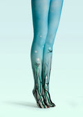 Viken Plan FireflyPrint Tights Hosiery Pantyhose