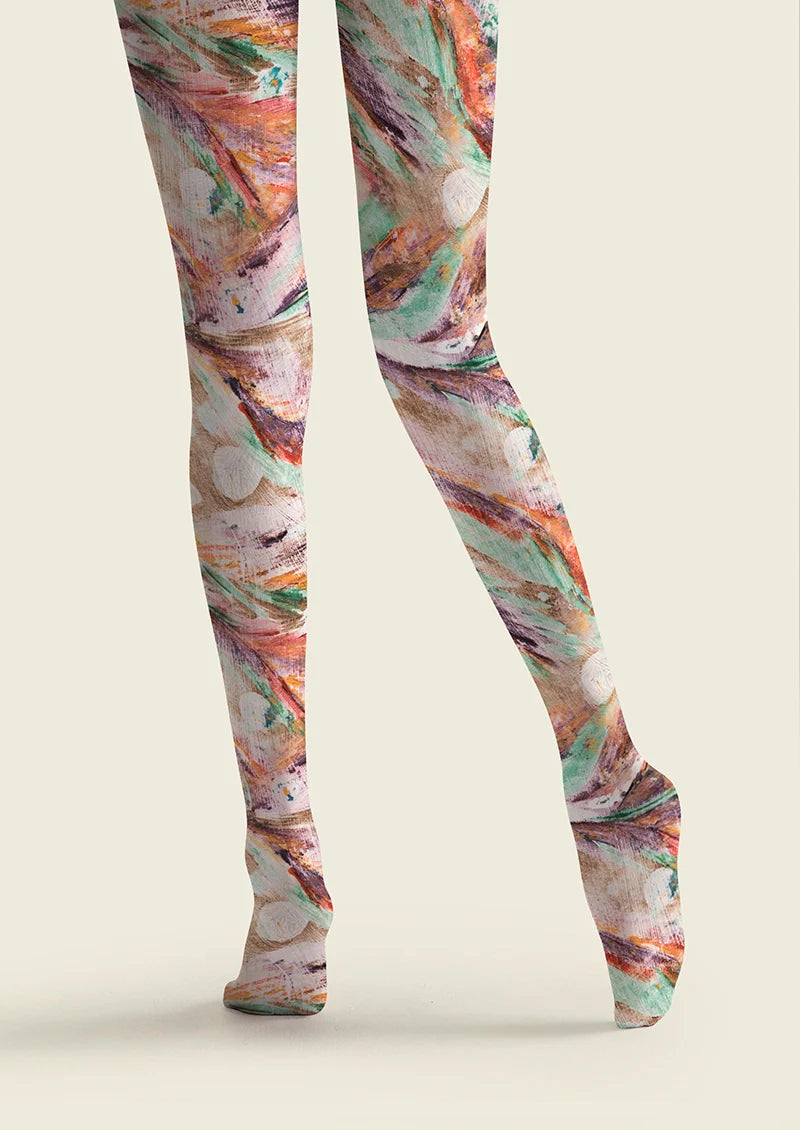 Viken Plan Ceramic Trace Tights Hosiery Pantyhose