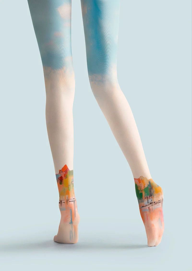 Viken Plan Cologne Cathedral Tights Hosiery Pantyhose
