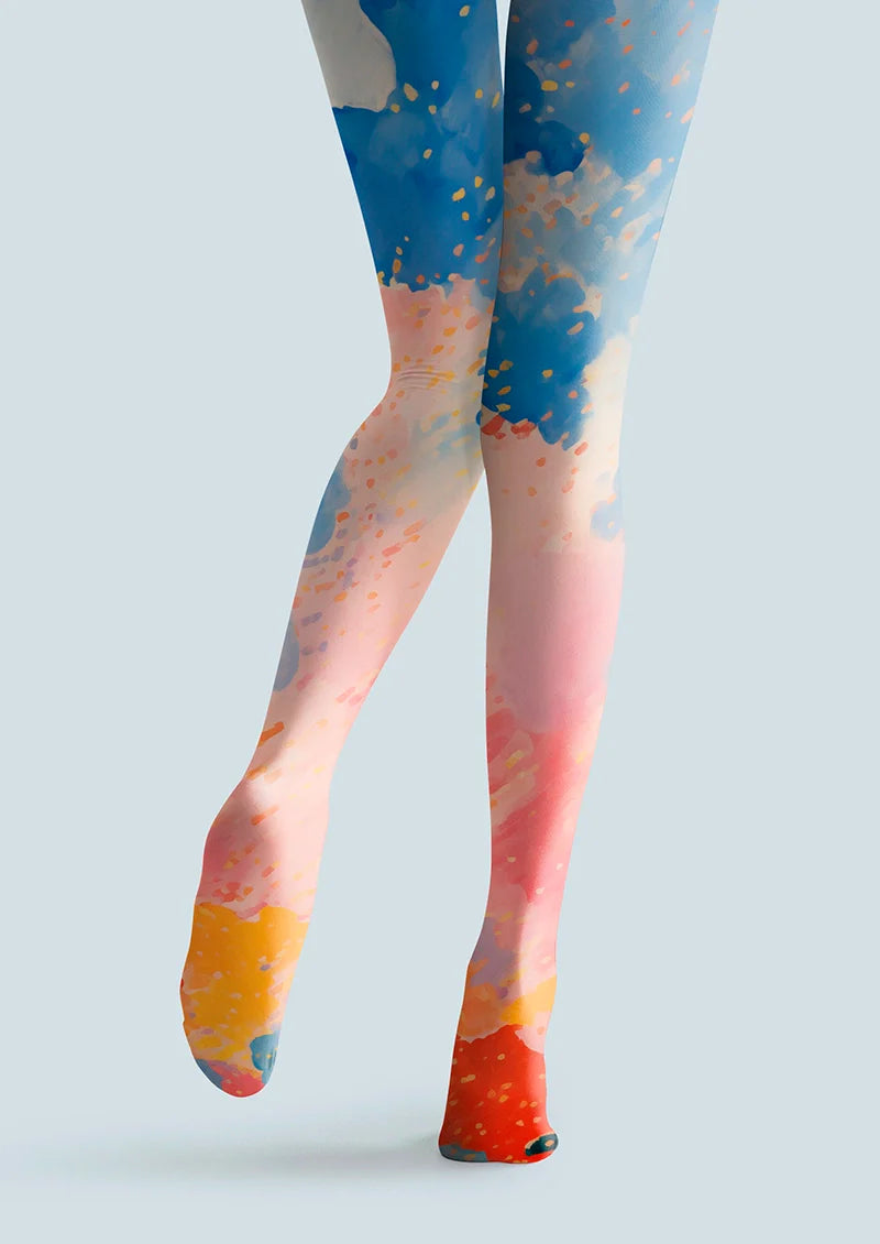 Viken Plan Chromatic Overflow Tights Hosiery Pantyhose