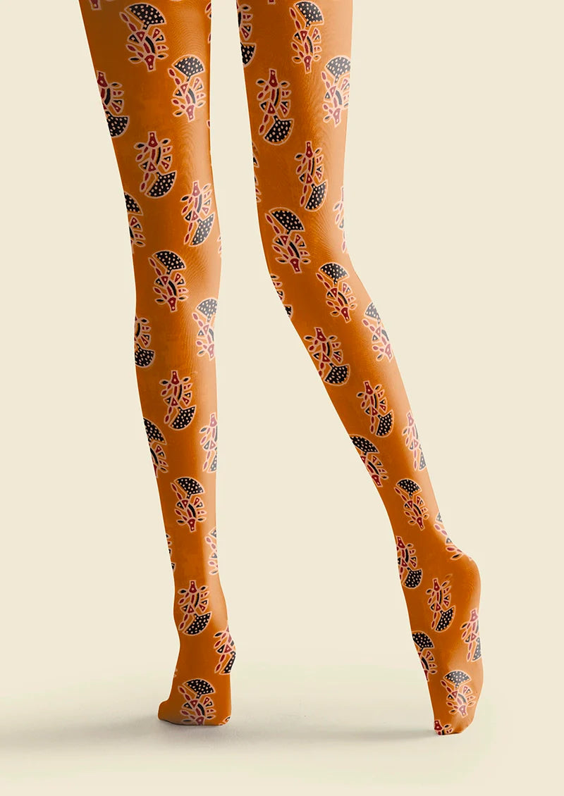 Viken Plan Memory petal Tights Hosiery Pantyhose