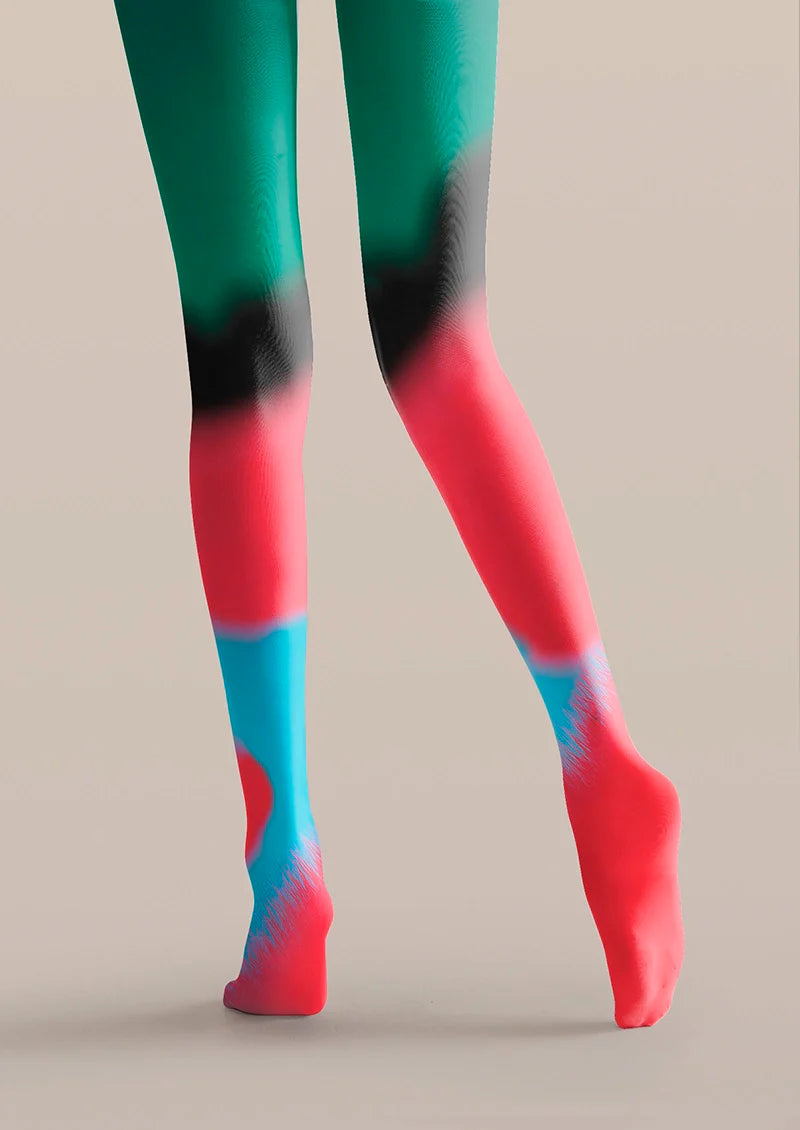 Viken Plan Psychedelic deer Tights Hosiery Pantyhose