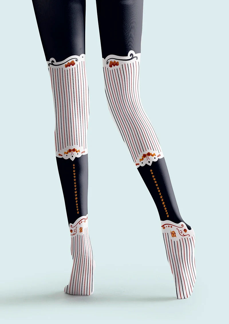 Viken Plan Lolita's Tale Tights Hosiery Pantyhose