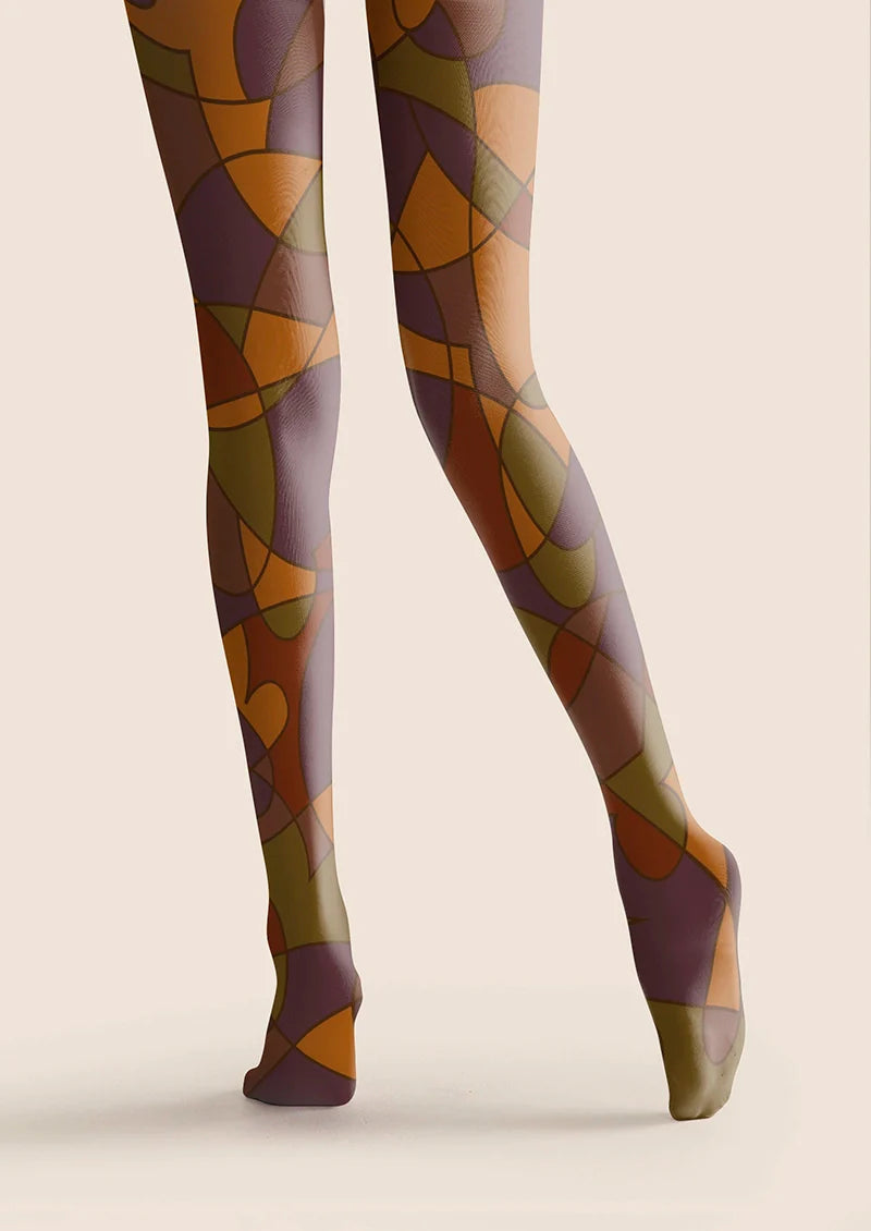 Viken Plan Emberground Tights Hosiery Pantyhose
