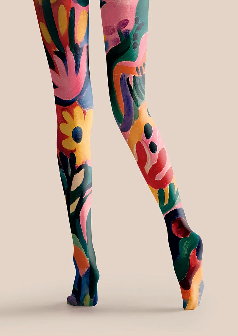 Viken Plan Deer whisper Meadow Tights Hosiery Pantyhose