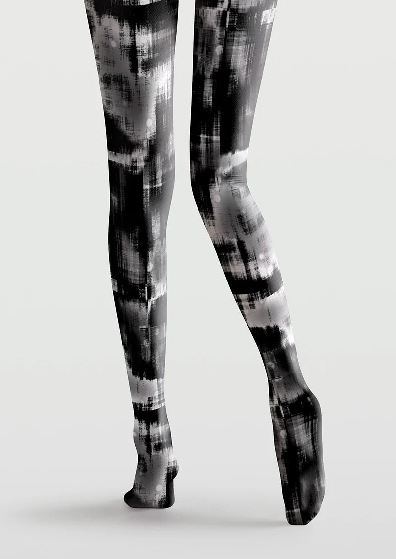 Viken Plan Caramel Totem Tights Hosiery Pantyhose