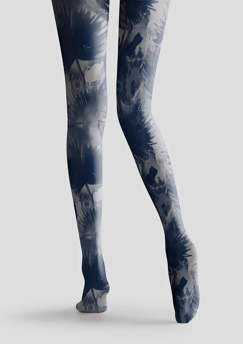 Viken Plan Inked Palm Tights Hosiery Pantyhose