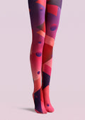 Viken Plan Cyberpunk Combustion Space  Print Tights Hosiery Pantyhose