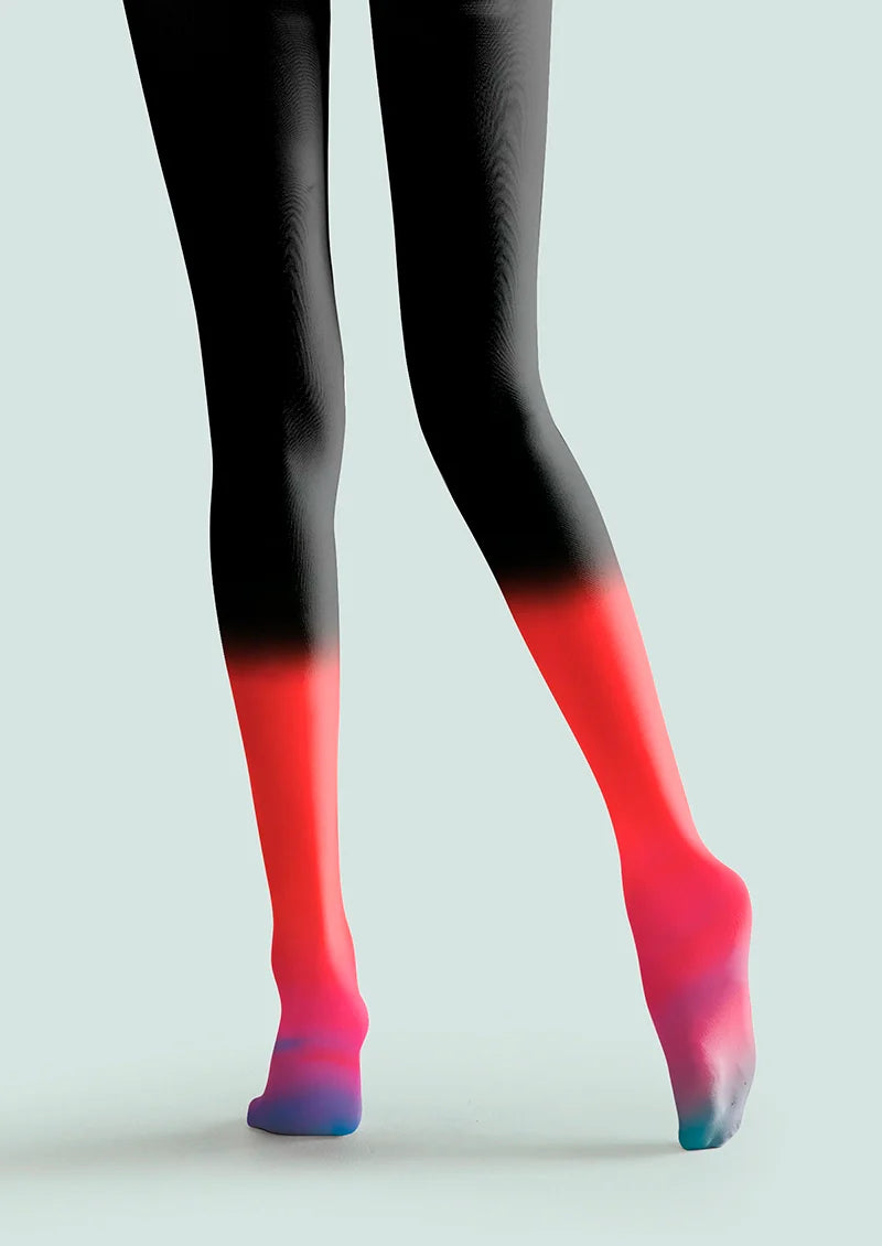 Viken Plan Iridescent Crane Trails Tights Hosiery Pantyhose