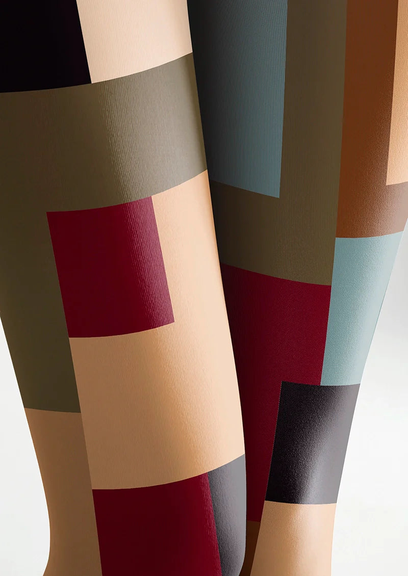Viken Plan Dusted Palette Tights Hosiery Pantyhose