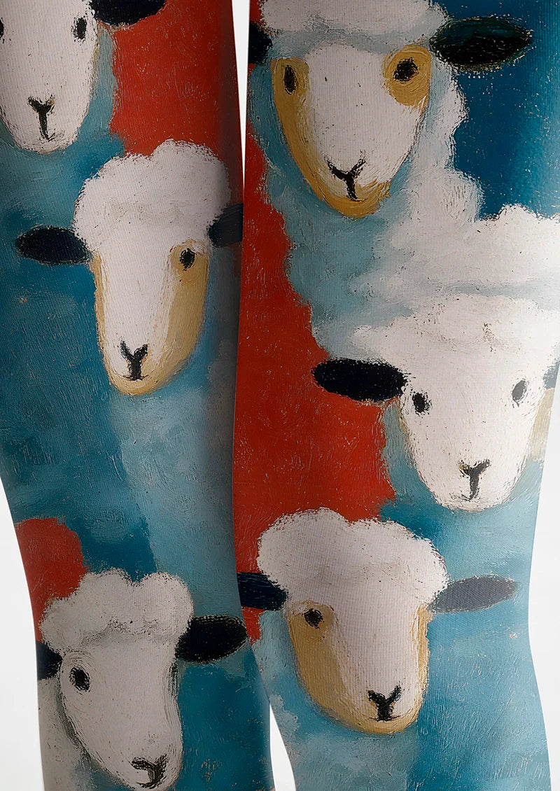 Viken Plan Sheep Surge Tights Hosiery Pantyhose