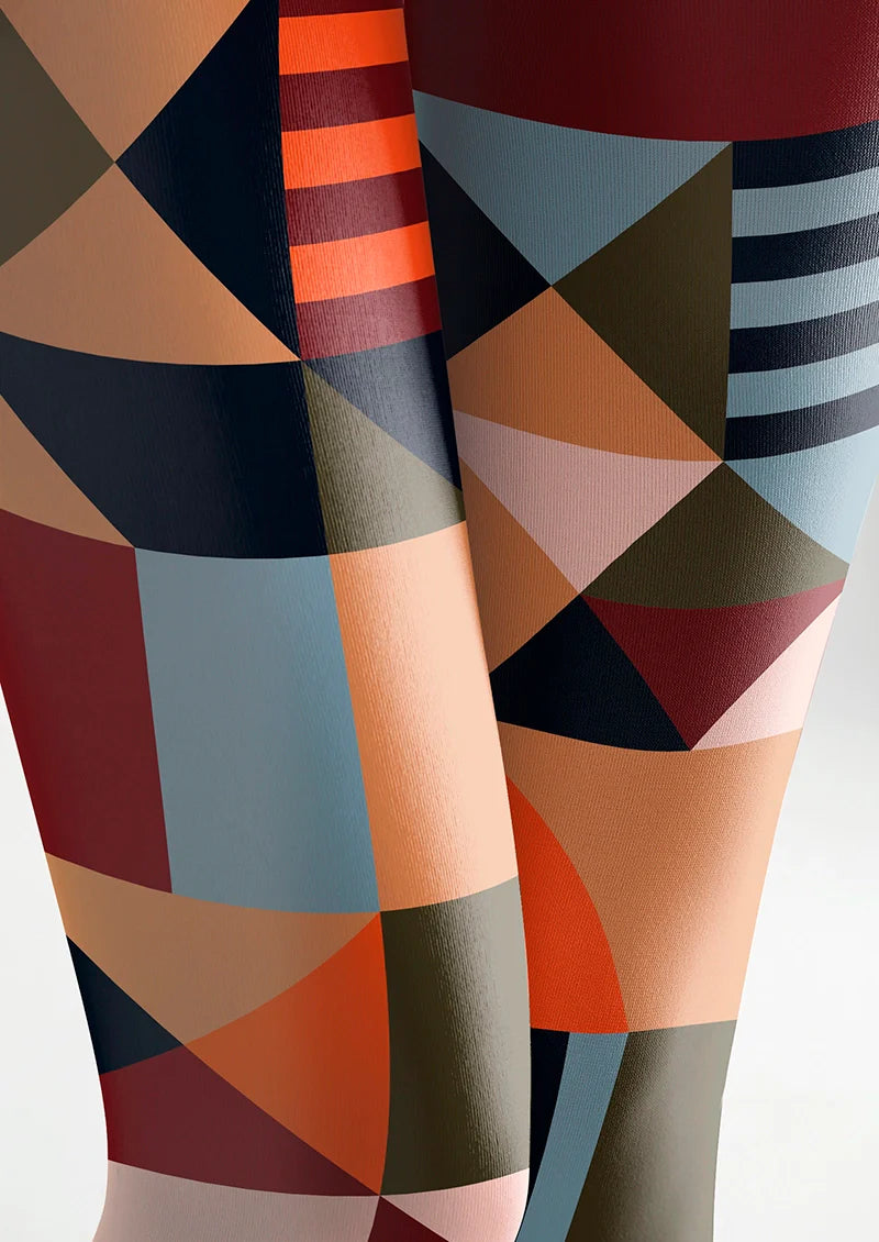 Viken Plan Gypsy Check Tights Hosiery Pantyhose