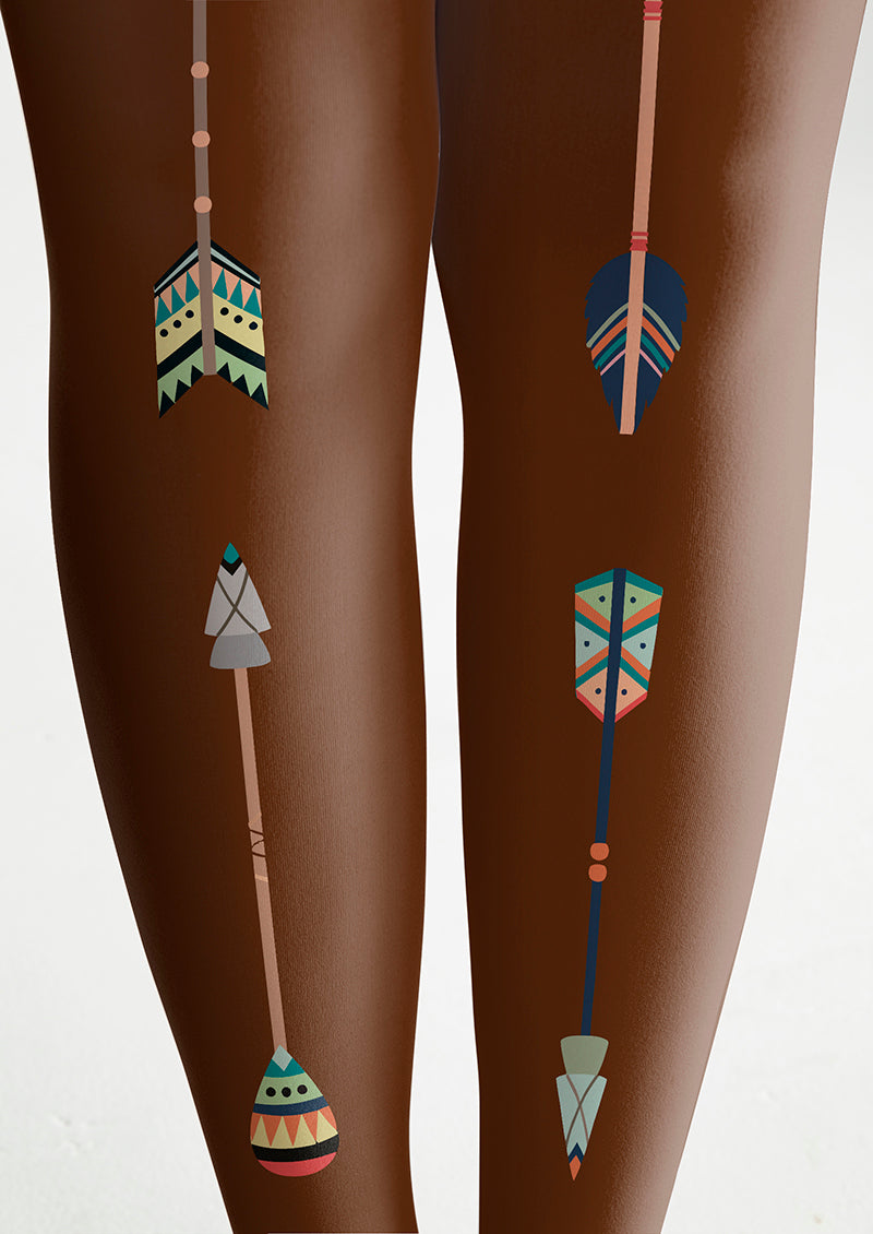 Viken Plan Arrow Tights Hosiery Pantyhose