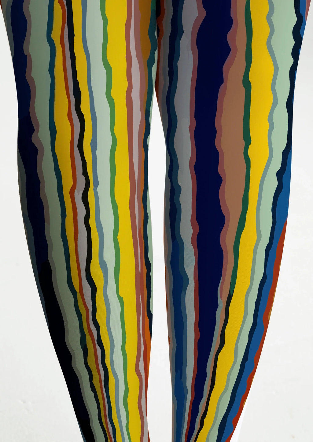 Viken Plan Dyed Stripes Tights Hosiery Pantyhose