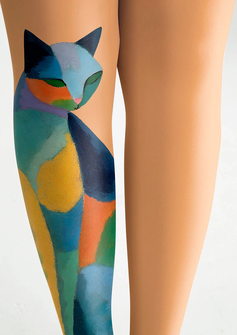 Viken Plan Cat’s Color Gamut Tights Hosiery Pantyhose