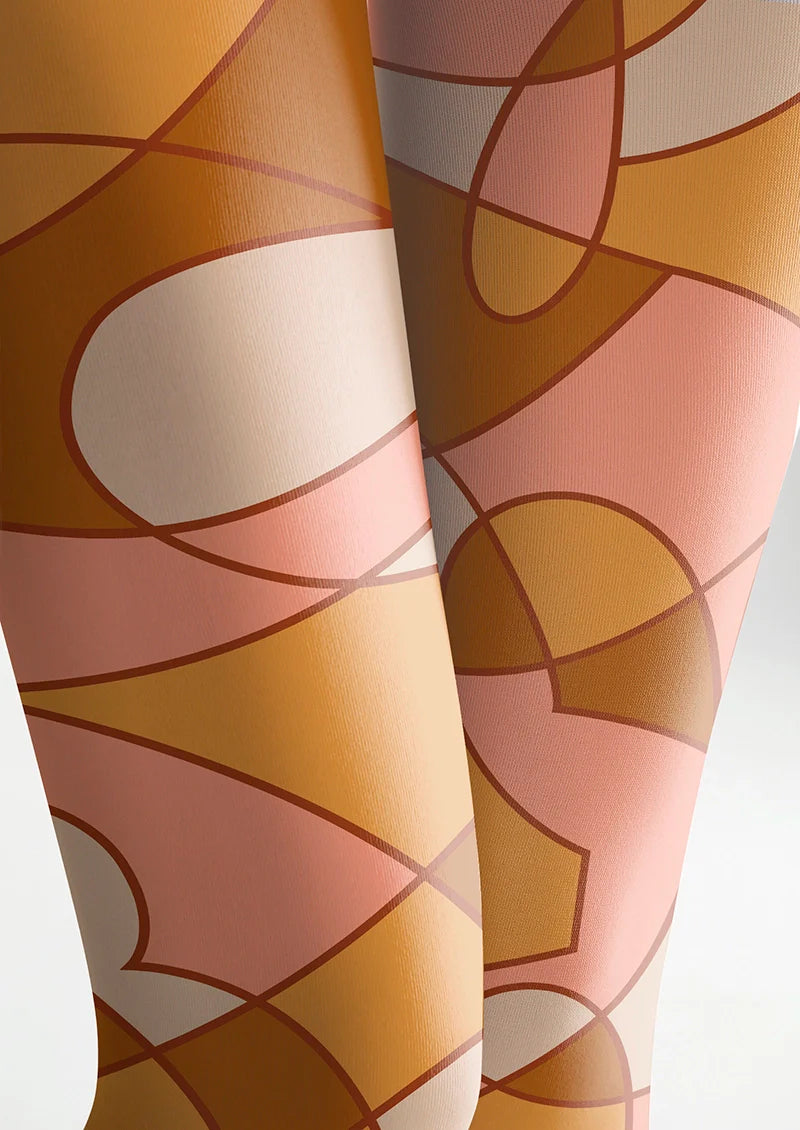 Viken Plan Elegant Refactoring Checked Tights Hosiery Pantyhose