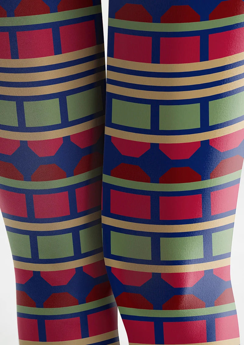 Viken Plan Layered Dreamscape Tights Hosiery Pantyhose