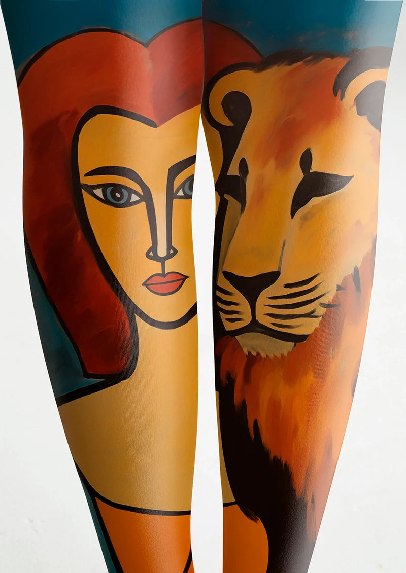 Viken Plan Lionheart Goddess Tights Hosiery Pantyhose
