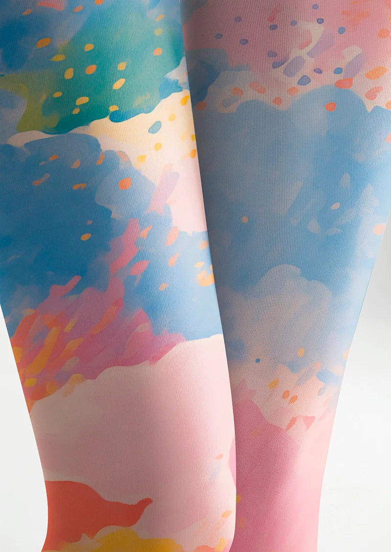 Viken Plan Chromatic Overflow Tights Hosiery Pantyhose