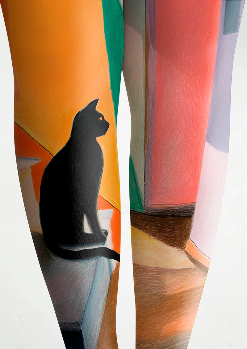 Viken Plan Phantom Cat Wonderland Tights Hosiery Pantyhose