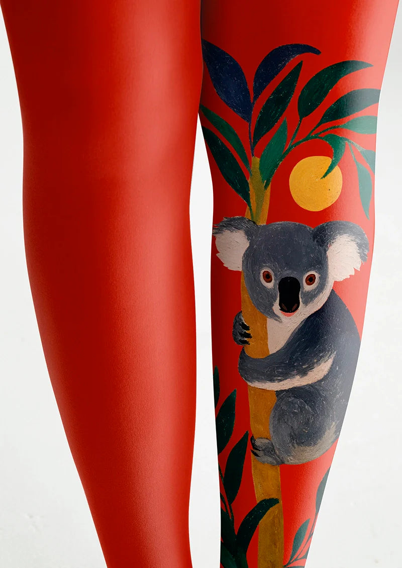 Viken Plan Koala Tights Hosiery Pantyhose
