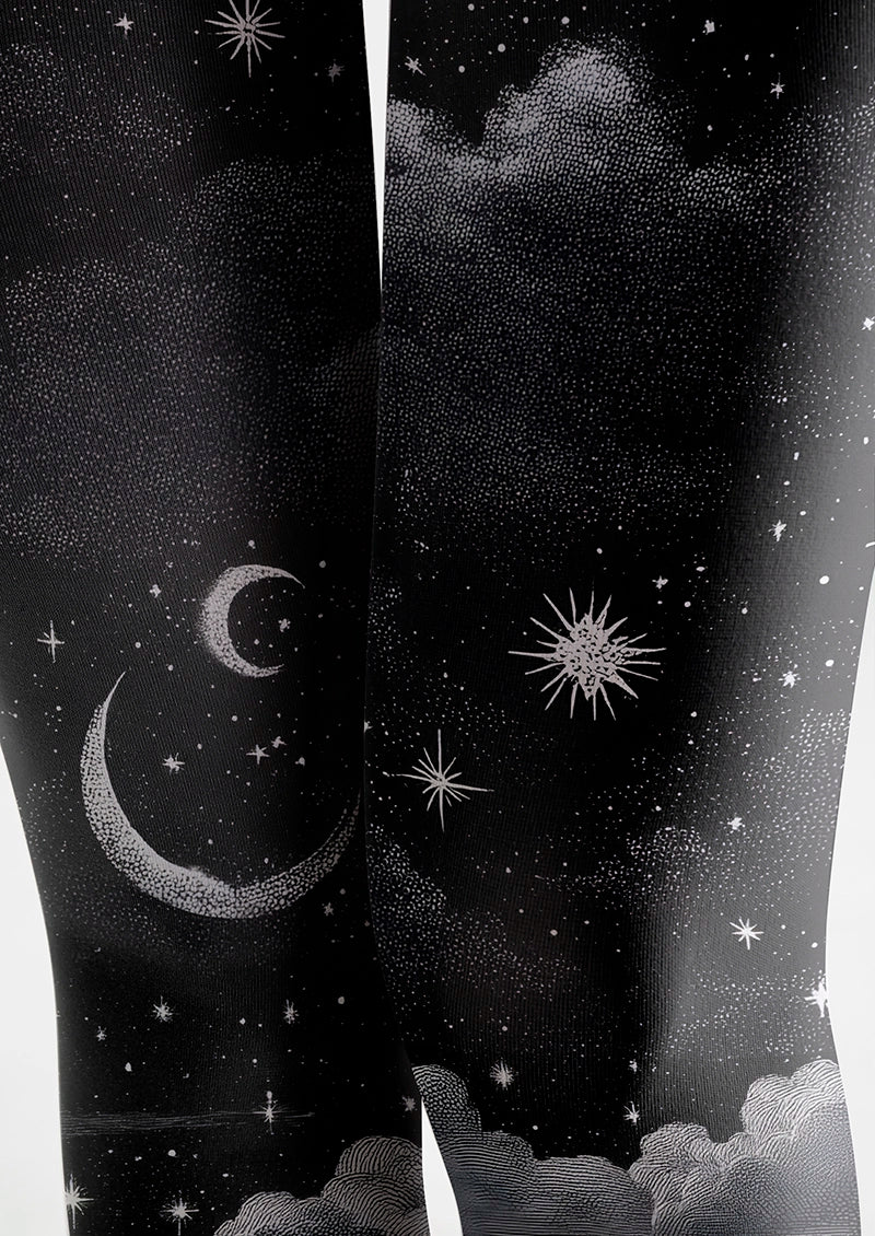 Viken Plan Night sky Tights Hosiery Pantyhose