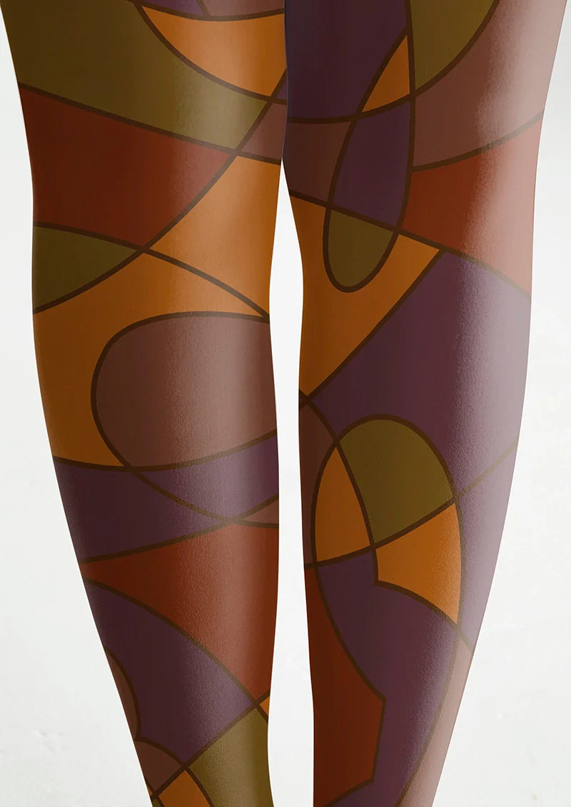 Viken Plan Emberground Tights Hosiery Pantyhose