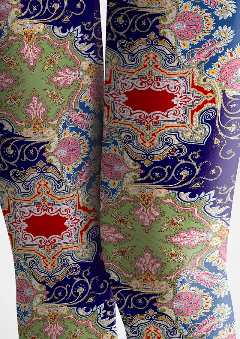 Viken Plan Painted Enamel Tights Hosiery Pantyhose