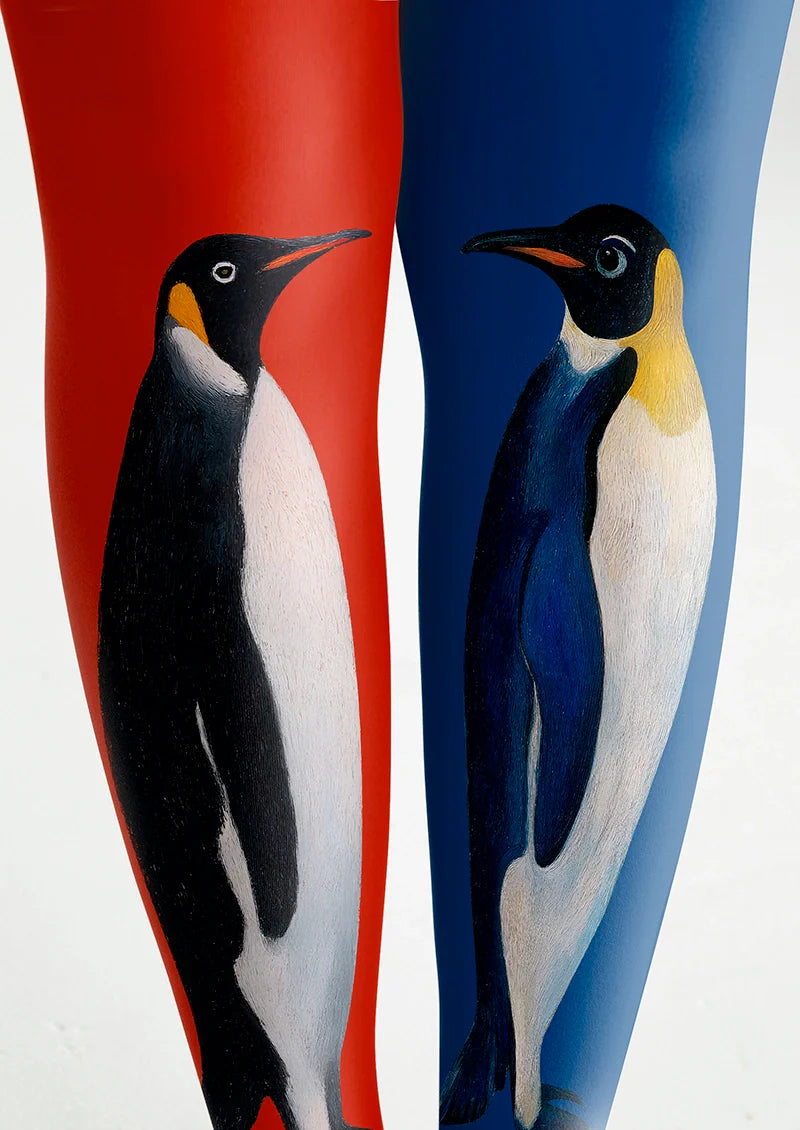 Viken Plan Penguin Mate Tights Hosiery Pantyhose
