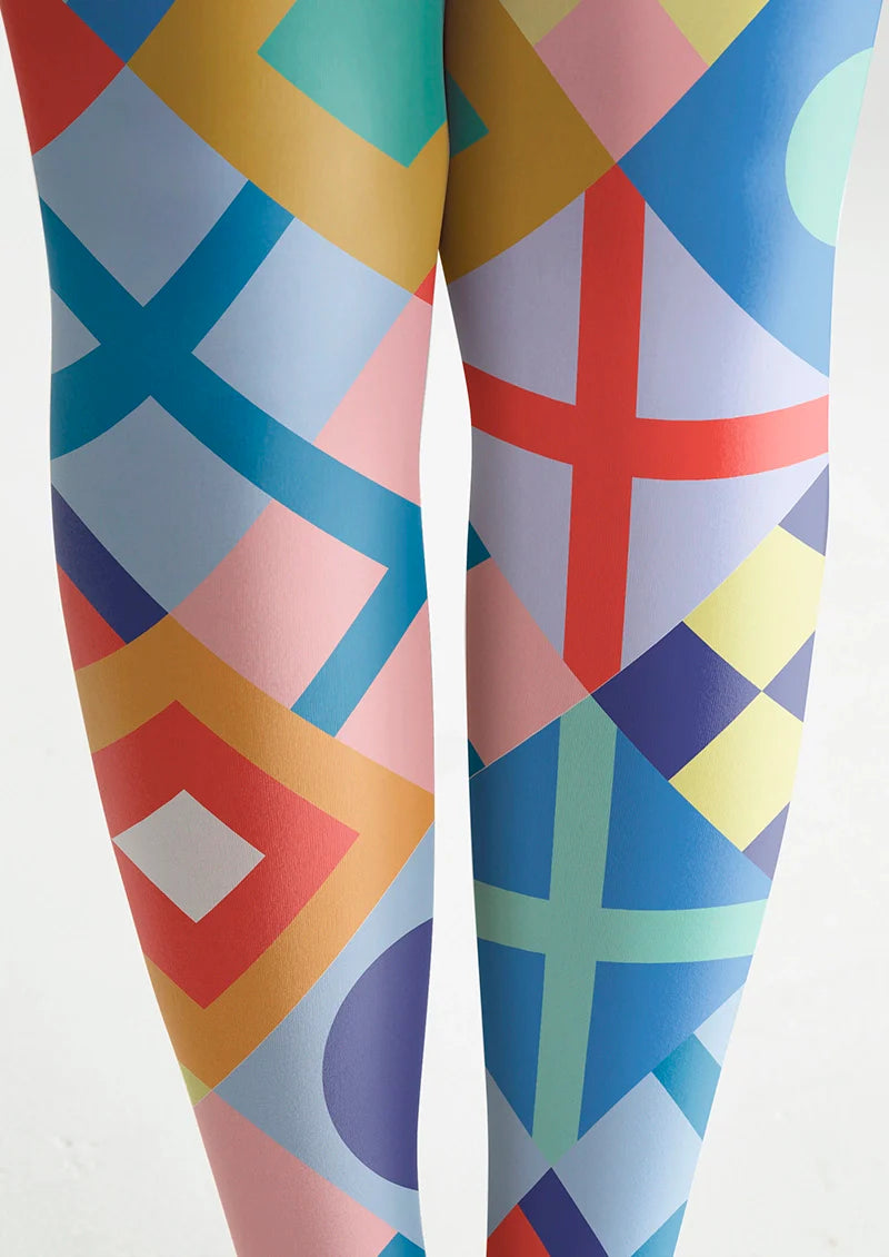 Viken Plan Color Structure Tights Hosiery Pantyhose