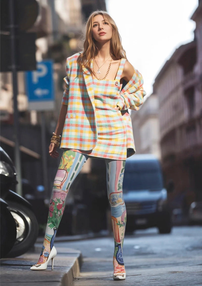 Viken Plan Morning Light Ingress Tights Hosiery Pantyhose