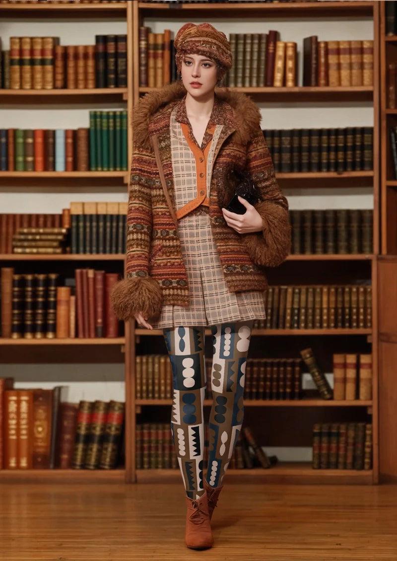 Viken Plan Hopi Pottery Mark Tights Hosiery Pantyhose