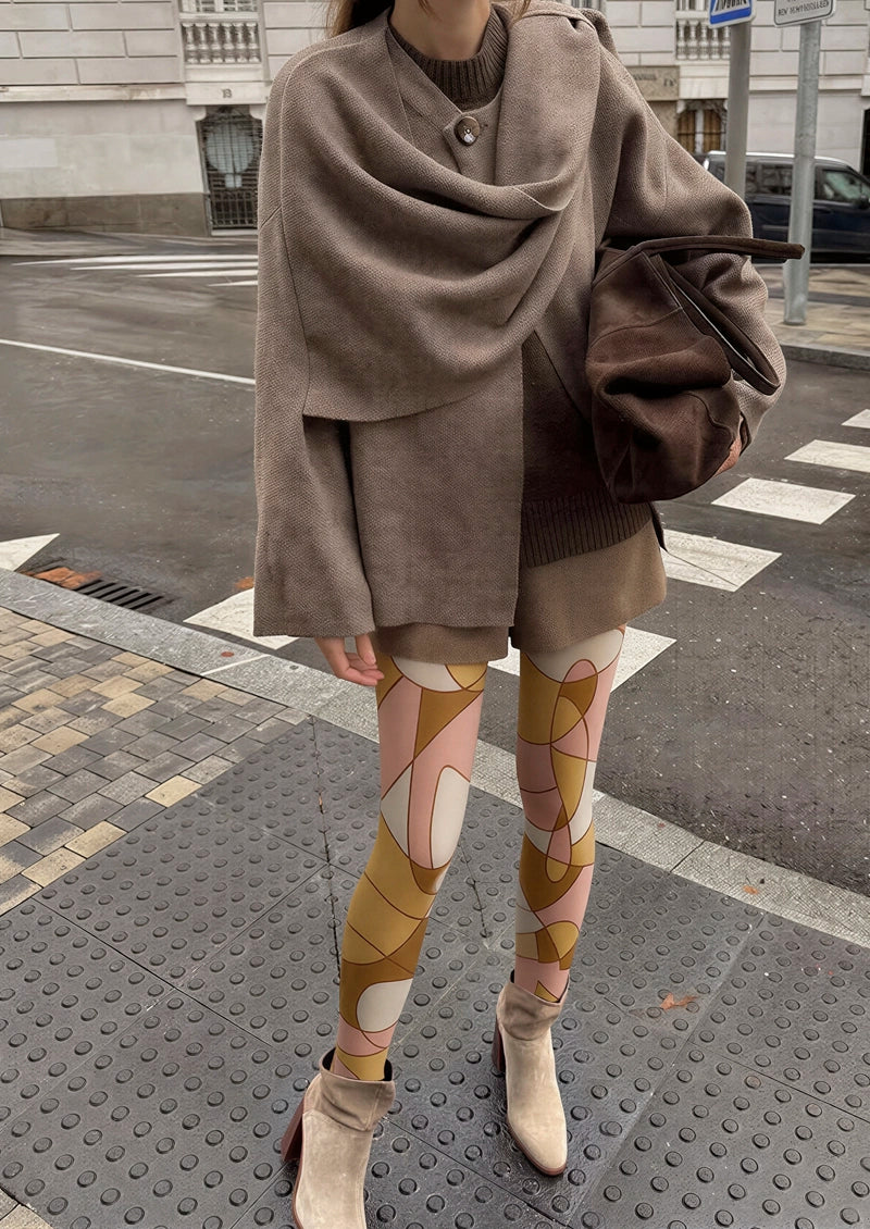 Viken Plan Elegant Refactoring Checked Tights Hosiery Pantyhose