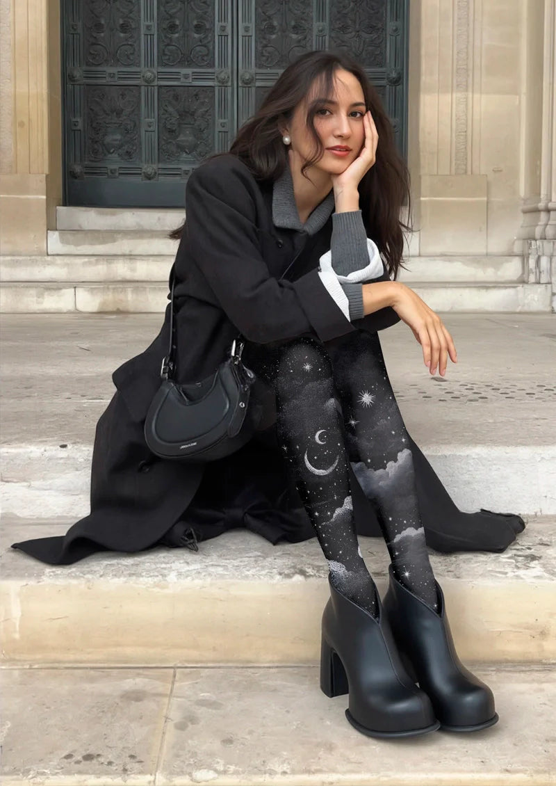 Viken Plan Night sky Tights Hosiery Pantyhose