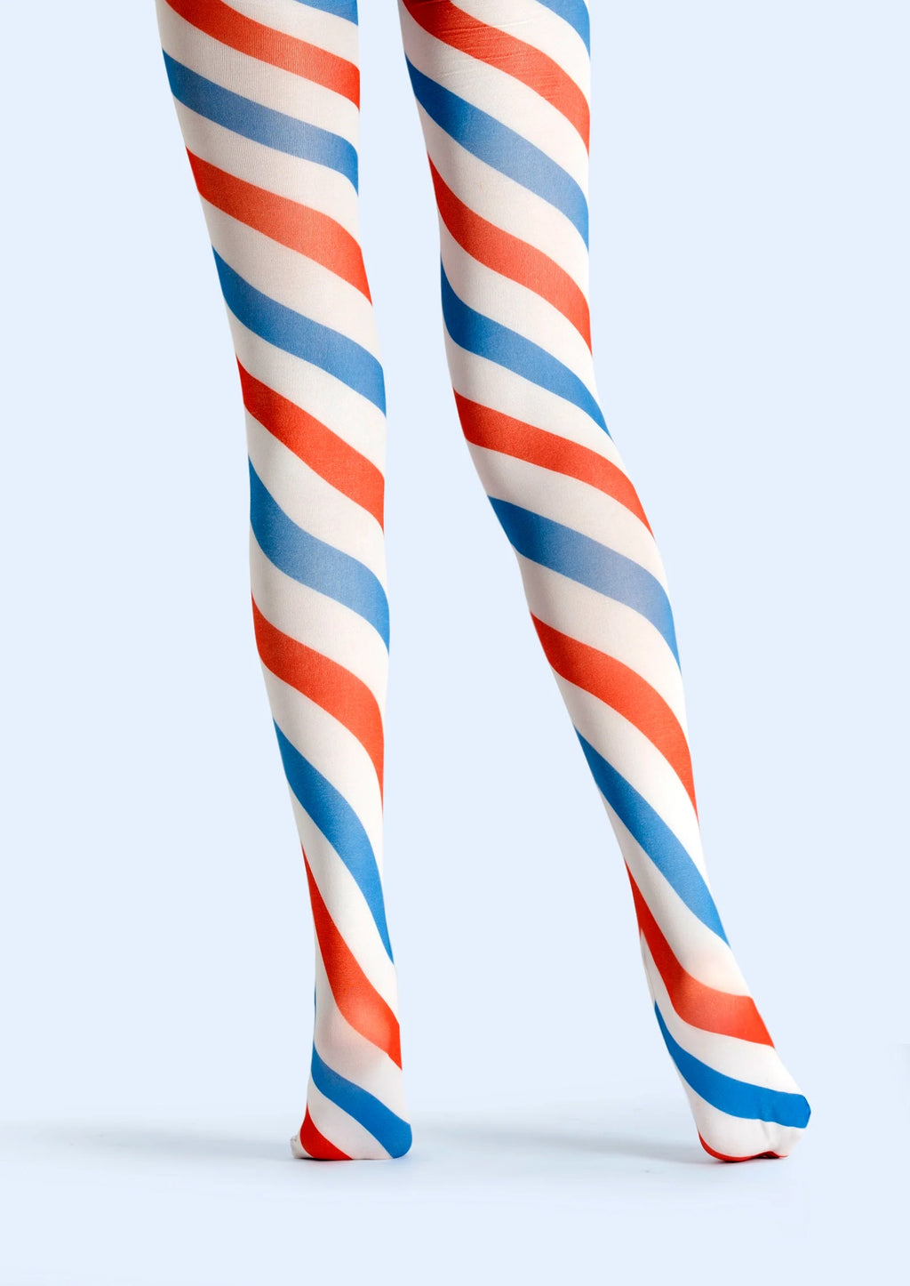 Viken Plan PopArt Print Tights Color Stripe Pantyhose/Tights [AnimalMedal]