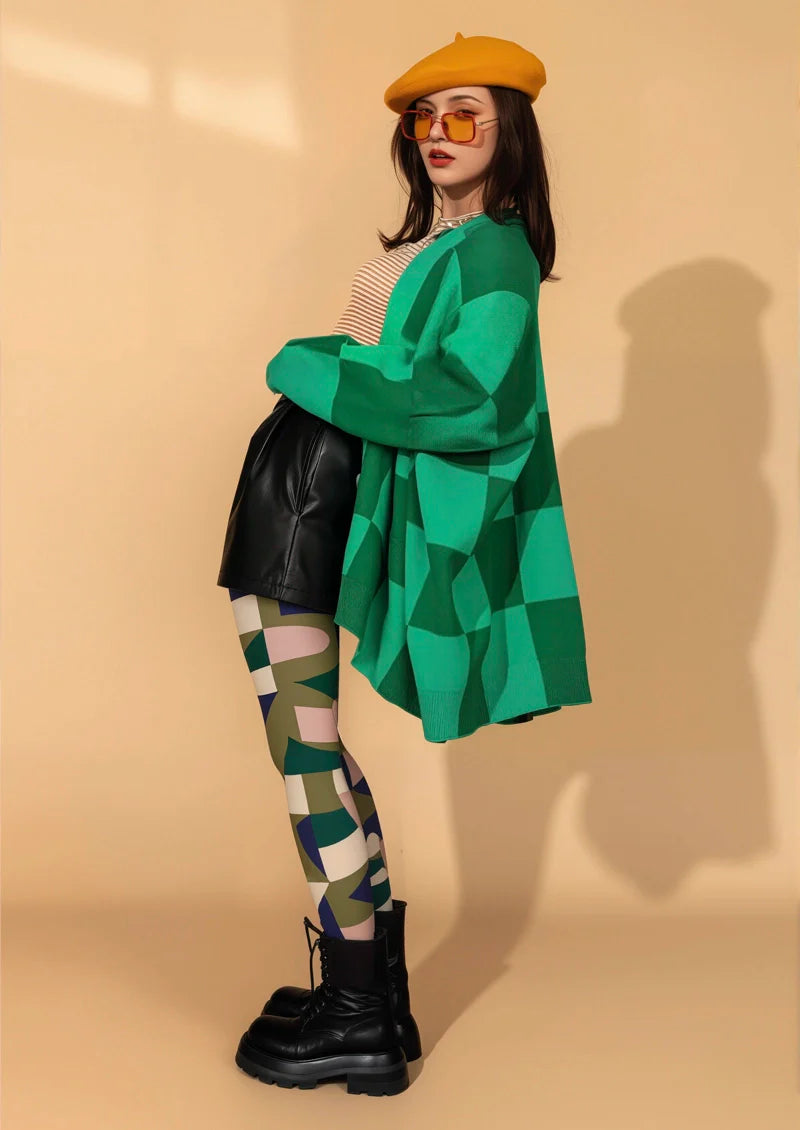 Viken Plan Camouflage Tights Hosiery Pantyhose