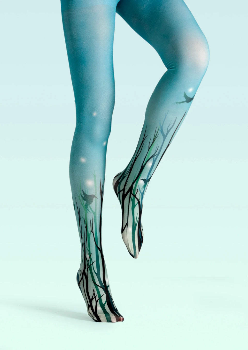 Viken Plan FireflyPrint Tights Hosiery Pantyhose