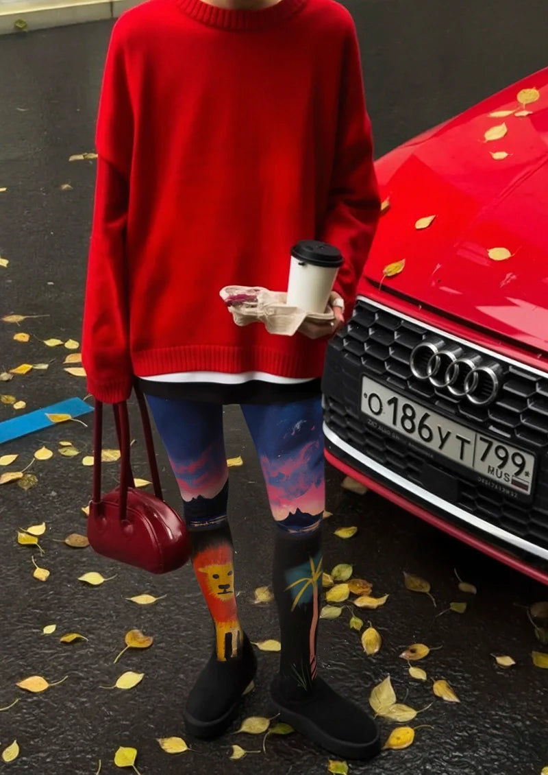 Viken Plan Leon Chronicle Tights Hosiery Pantyhose