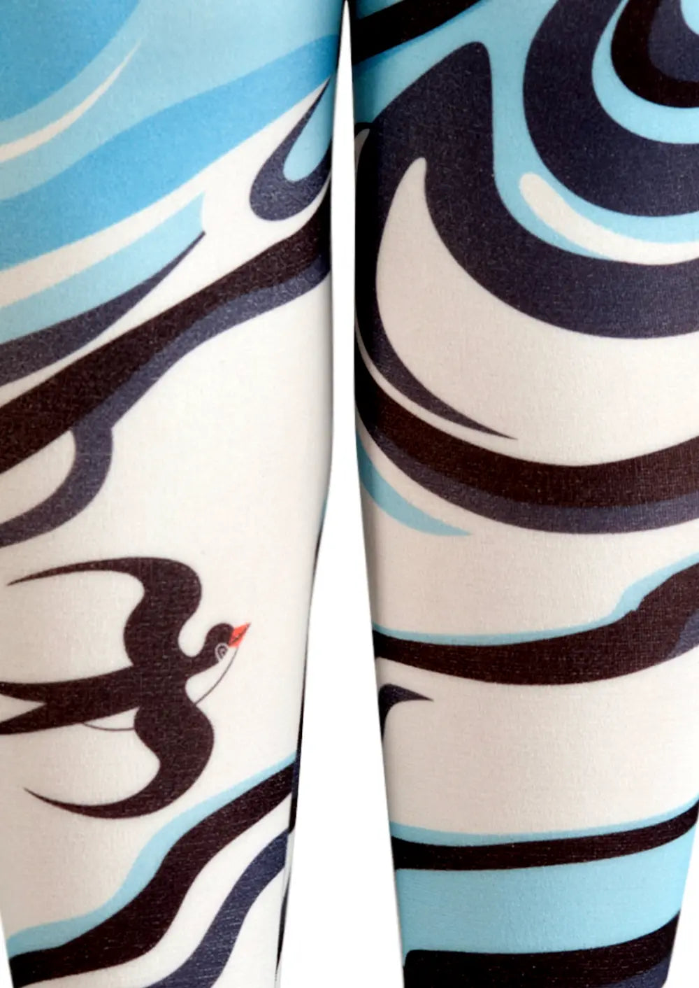 Viken Plan Art Print Tights Personality Pantyhose/Tights [SwallowStream]