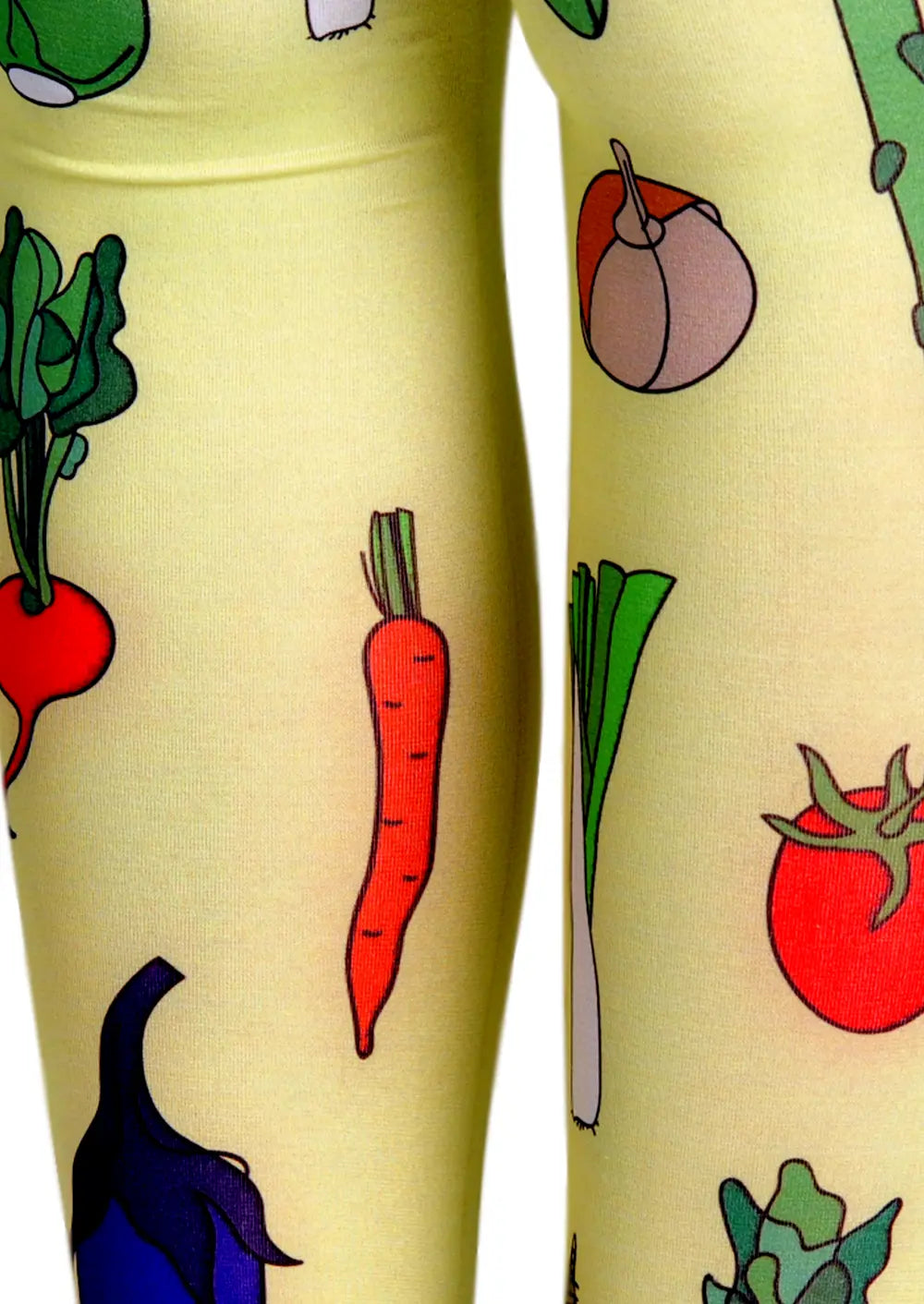 Viken Plan Fun Print Tights Art Pantyhose/Tights [Verdant Farm]