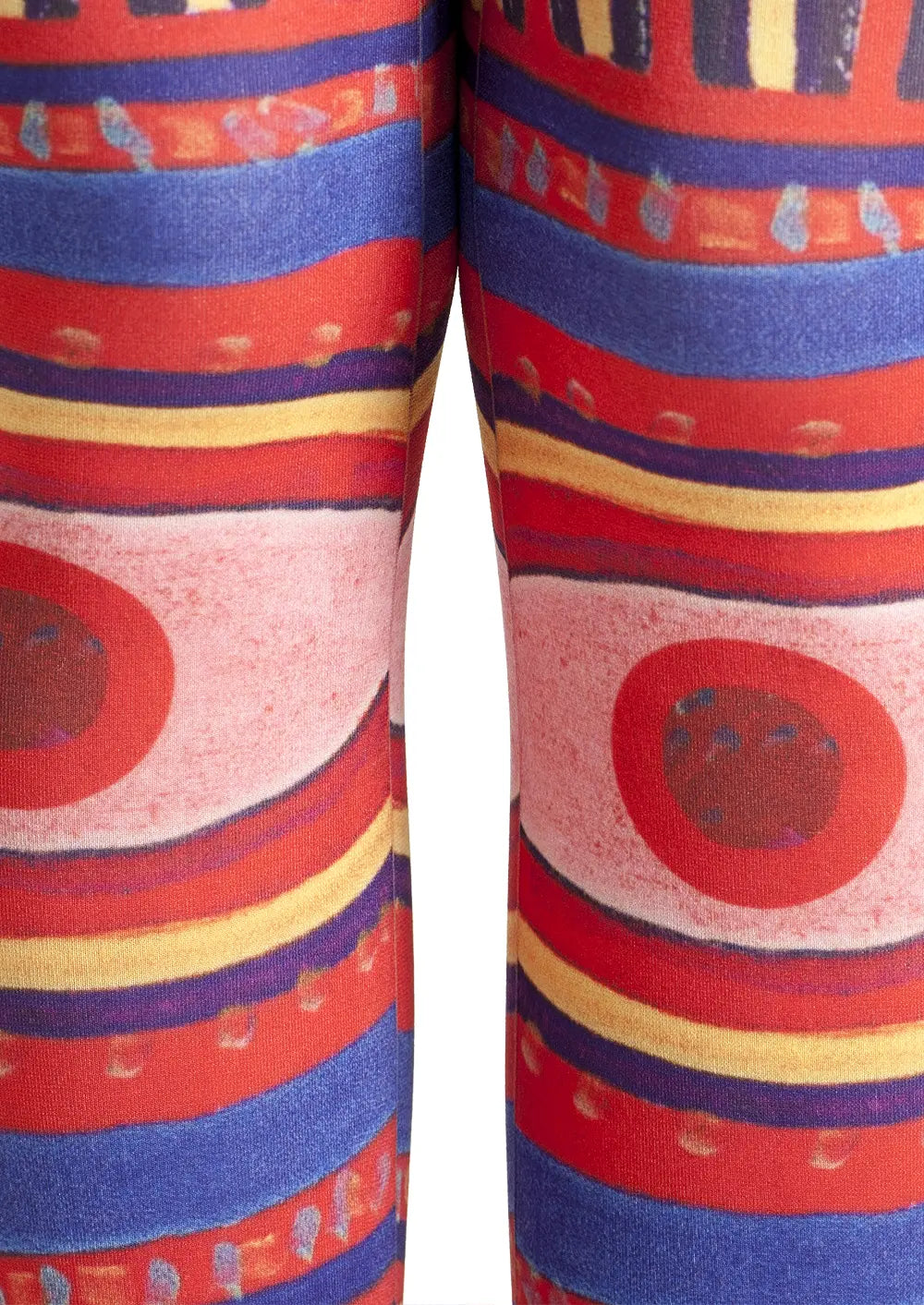 Viken Plan Ethnic Art Print Boho Pantyhose/Tights [Archaic totem]