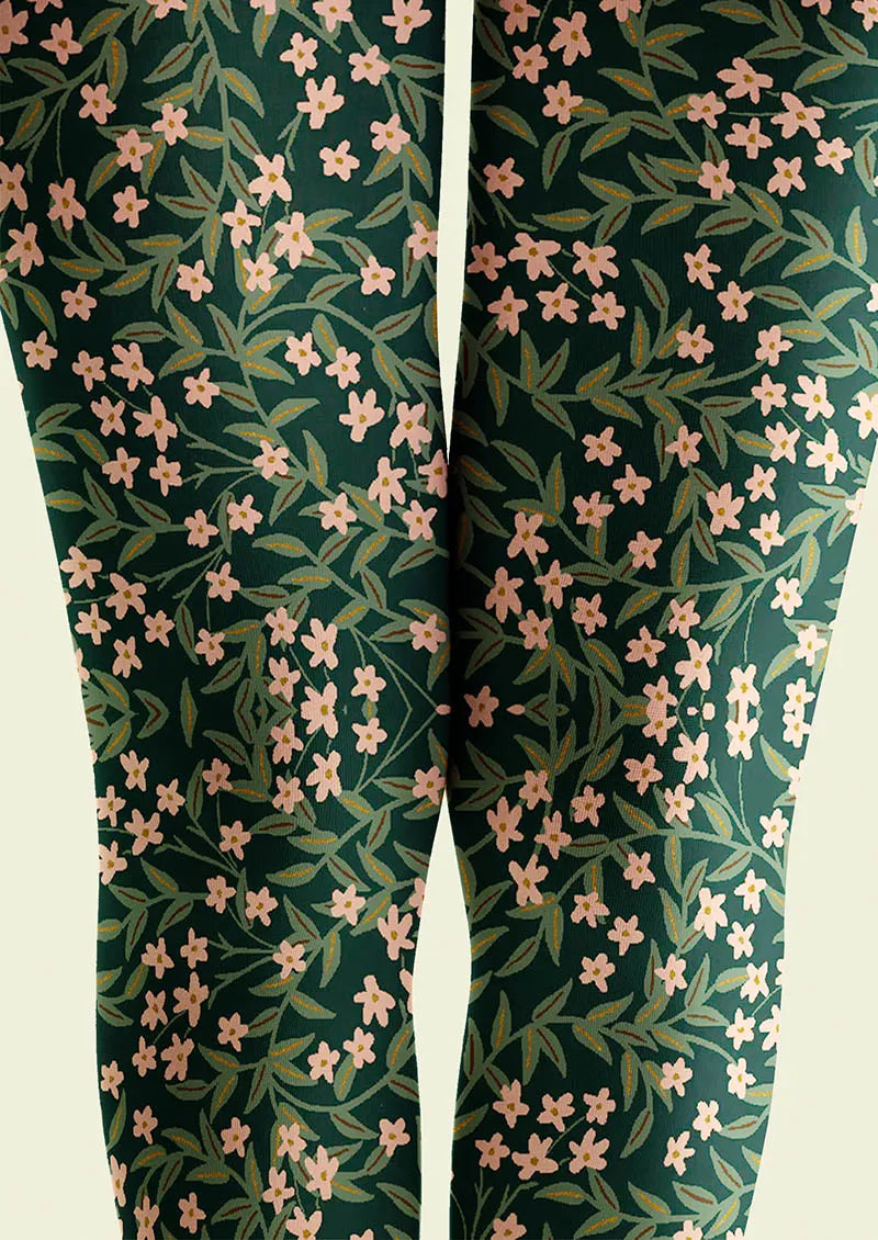 Viken Plan Meadow Bloom Tights Hosiery Pantyhose