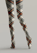 Viken Plan Autumn Argyle Tights Hosiery Pantyhose