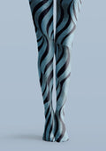 Viken Plan Blue Mirage Tights Hosiery Pantyhose