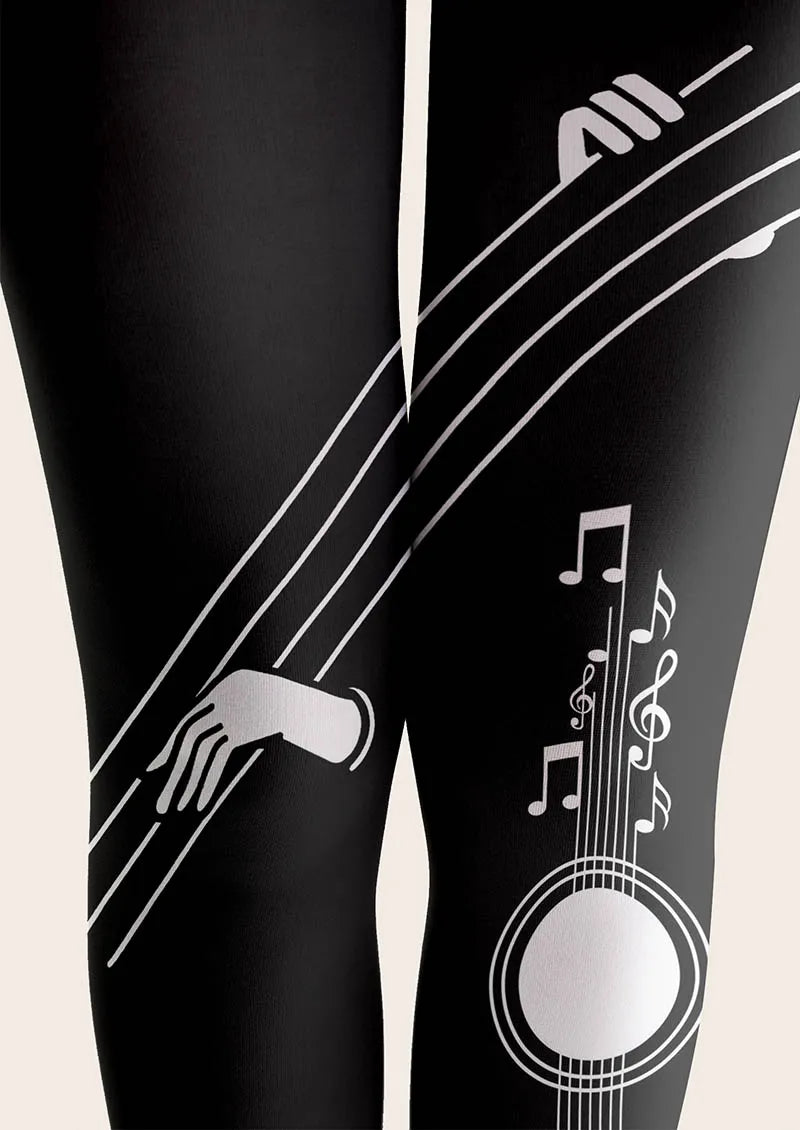 Viken Plan Musical elements Freestyle Jam Tights Hosiery Pantyhose